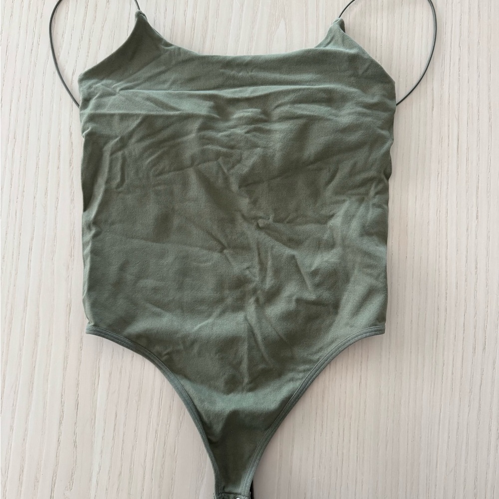 Free people green bodysuit (XS/S)